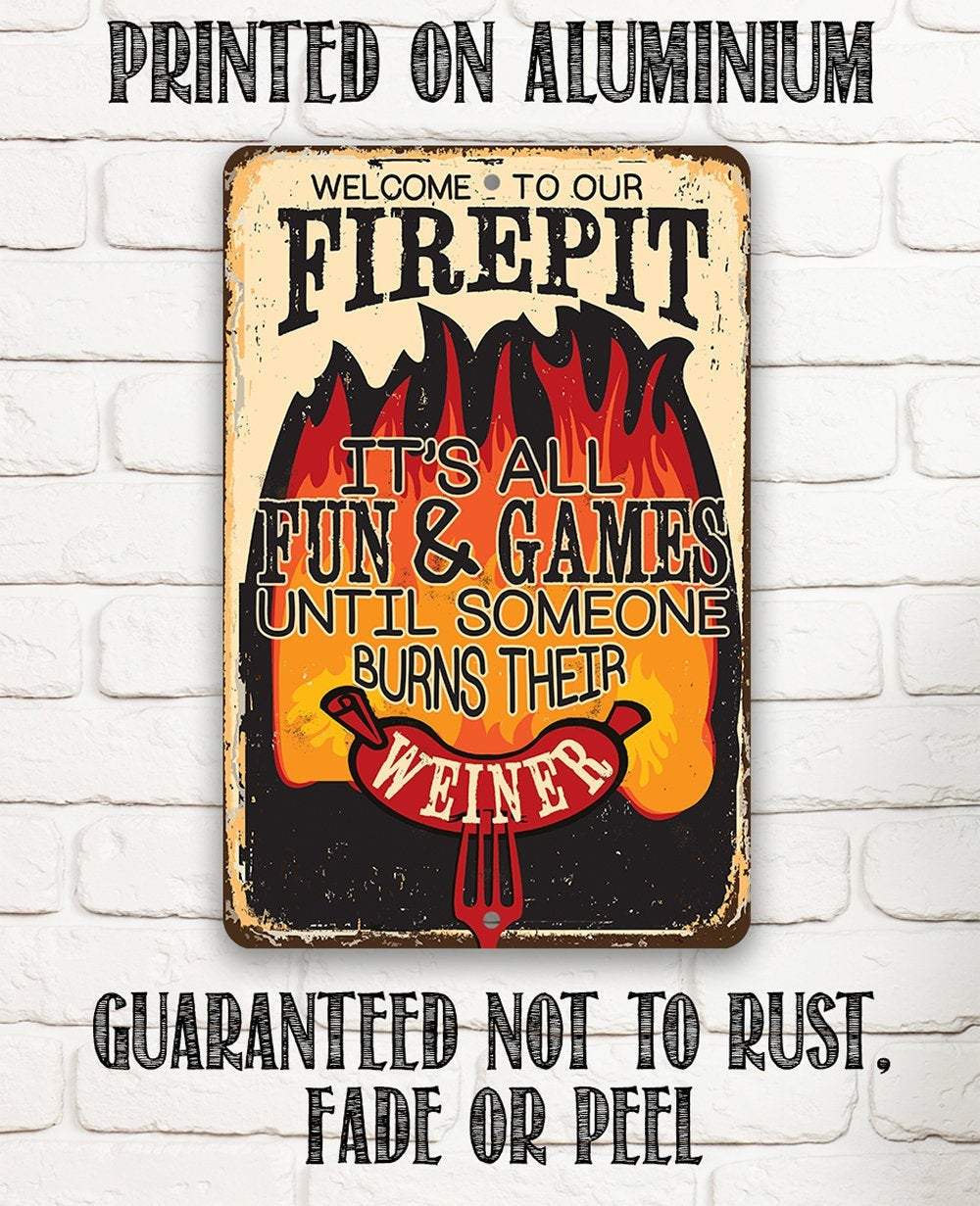 Lone Star Art Metal Signs - Wholesale Sign - It's All Fun and Games - Metal Sign1