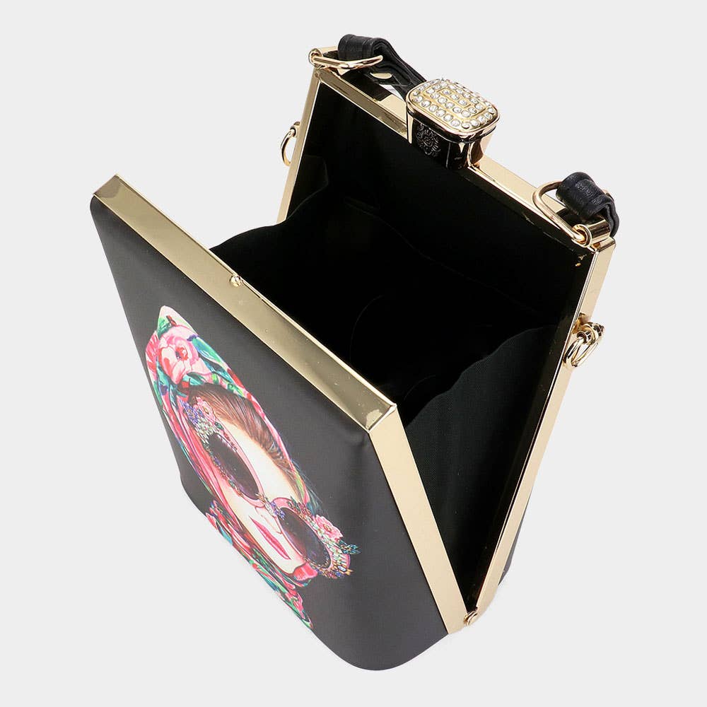 Sensibling Corp. – wholesale Top handle bag – women's – Lady Printed Top Handle Mini Bag / Crossbody Bag
10