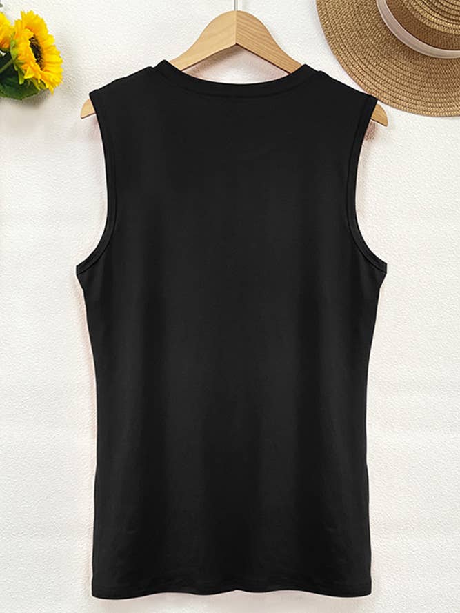 UNISHE - Wholesale Tank Top - Women's - Soul Beautiful Print Tank Top STC125C3193