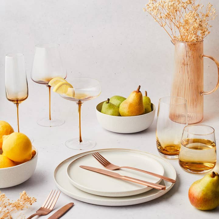 TABLESETTERS LIMITED - Wholesale Dinnerware Set - Quartz 12 Piece Dinnerware Set, Service for 4