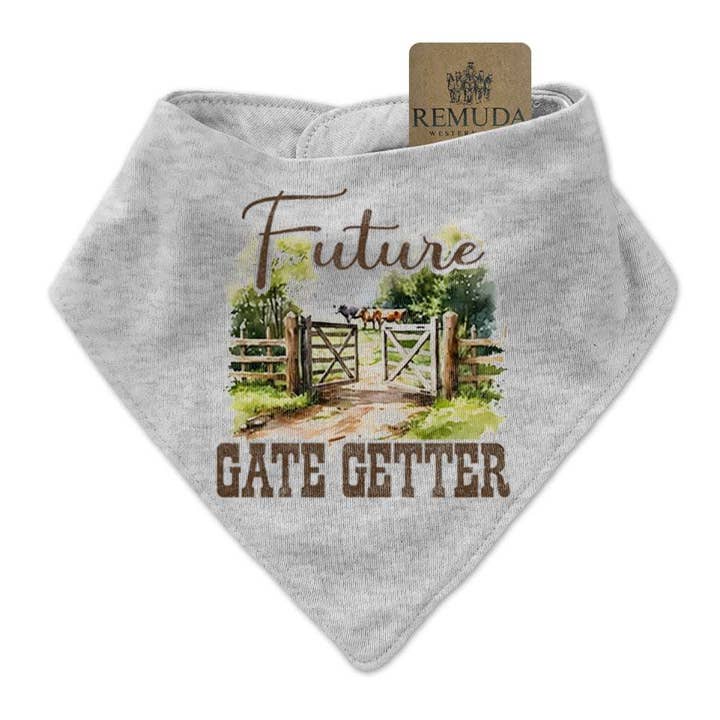 Future Gate Getter Infant Bandana Style Western Bib for wholesale by Remuda Western Wear