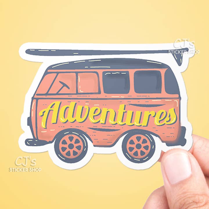 äventyr klistermärke för wholesale av CJ's Sticker Shop