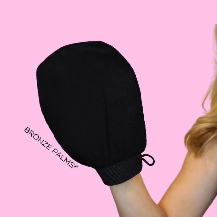 Bronze Palms Beauty – wholesale Self-tanner – Exfoliating Mitt Glove for Self Tan Spray Tan Preparation0