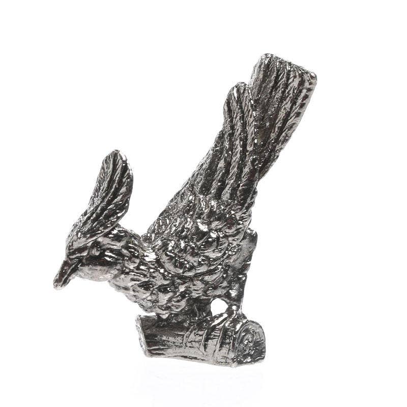 Factory Direct Craft - Wholesale Decorative Tabletop Object - 1-3/4" Mini Pewter Roadrunner Bird Figurine1