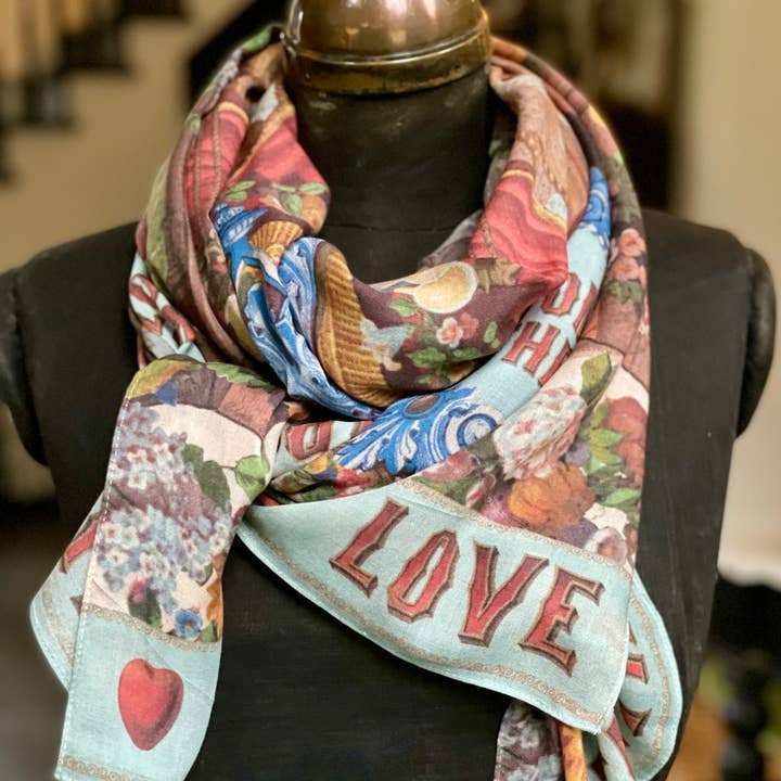 Market of Stars (USA) - Wholesale Scarf - Women's - Love Language Bohemian Scarf4