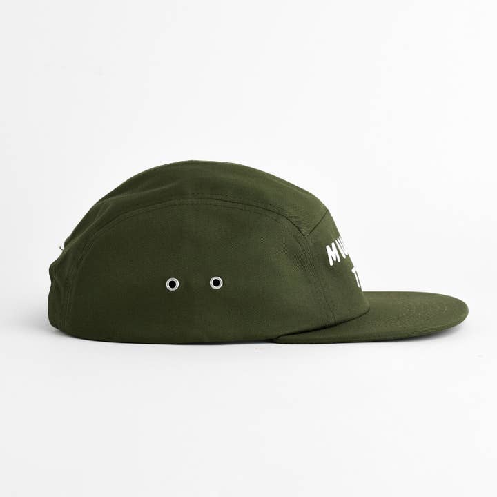 Endless August Supply Co. - Vente Casquette à visière plate – unisexe - Chapeau Mountain Time à cinq panneaux - mousse