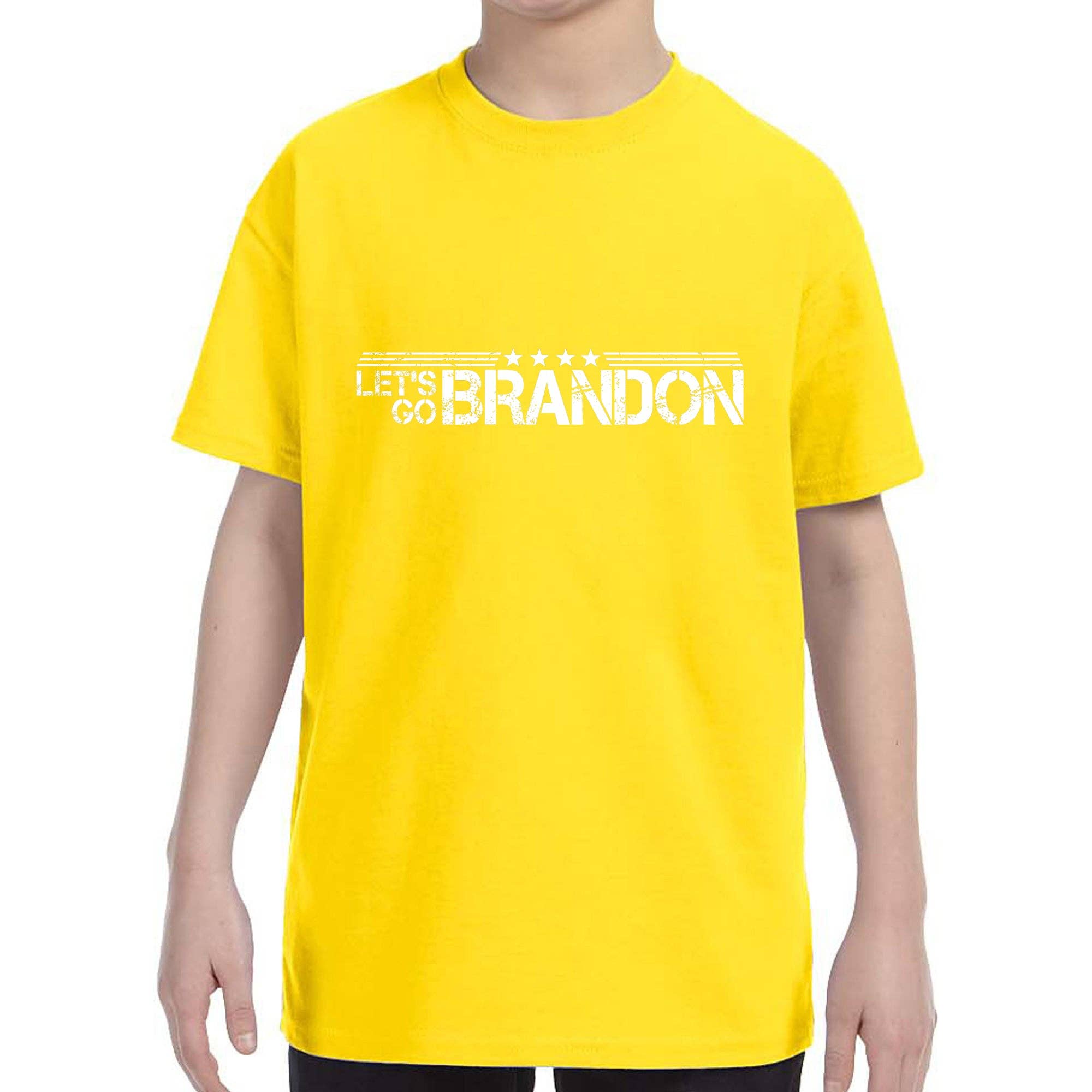 Ferocitees - Vente T-shirt sérigraphié – enfant - T-shirt Let's Go Brandon pour enfant9