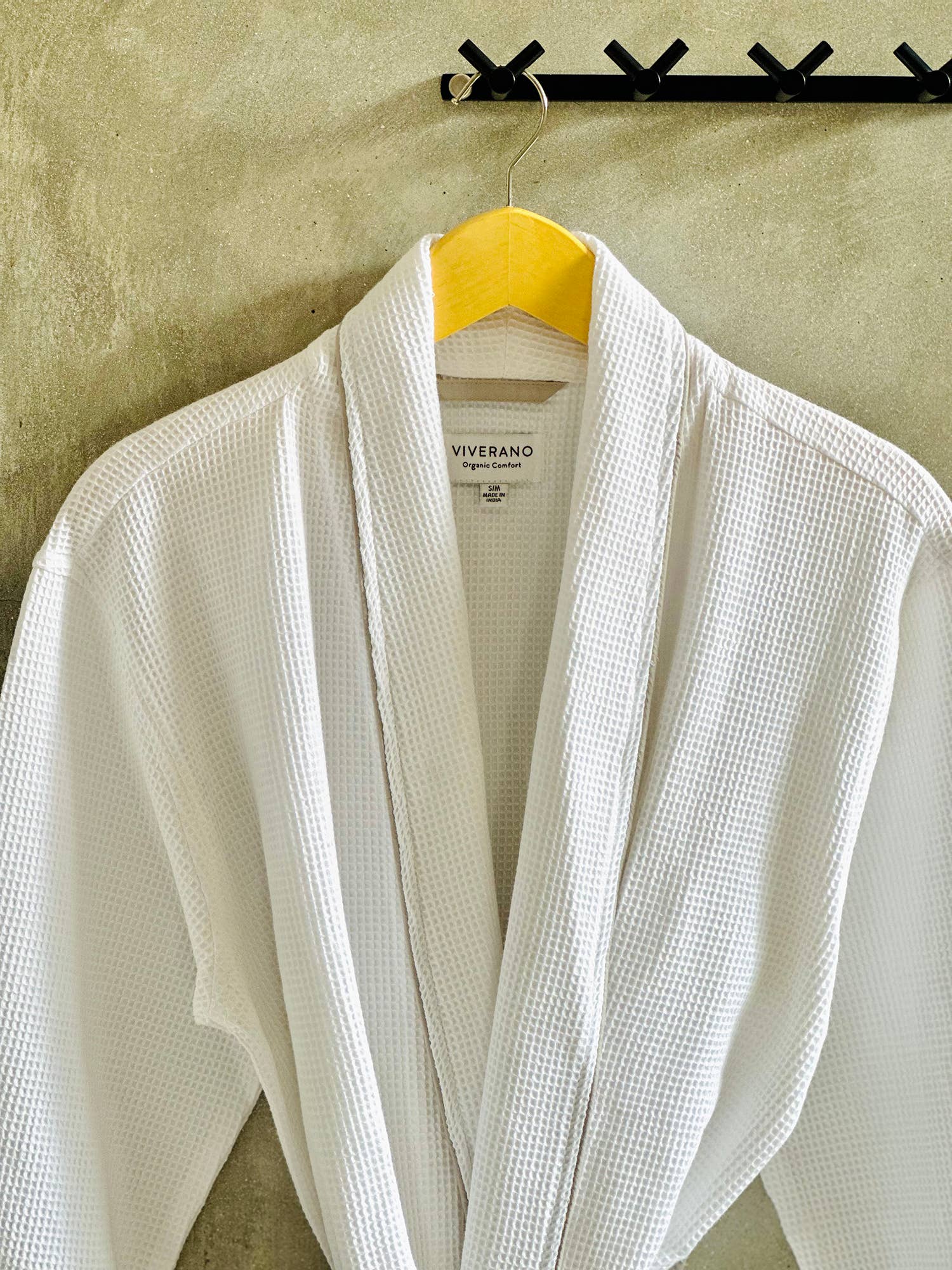 Viverano Organics - Wholesale Robe - Women's - Women's Organic Waffle Weave Bath & Spa Robe (3 Colors)12