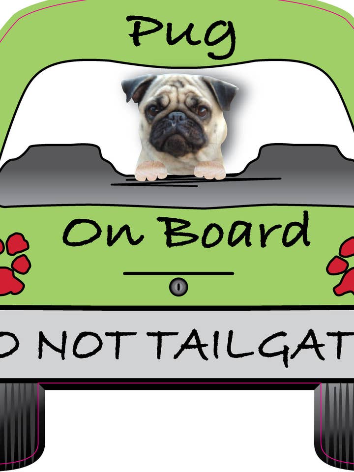 Carlin Fawn Ne Pas Hayon Couleur Aimant de Voiture pour la vente par Pet Gifts USA, LLC