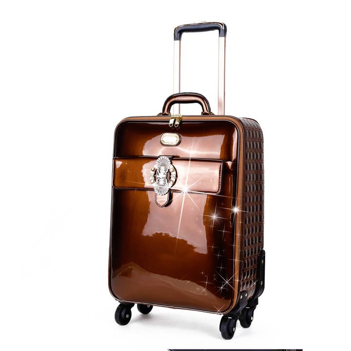 Brangio (Italy) Company Inc. - Wholesale Luggage - Brangio Italy Regal Lionhead Carry-On Spinner Suitcase