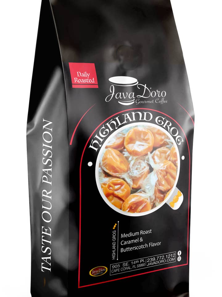 Highland Grog for wholesale by Java Doro