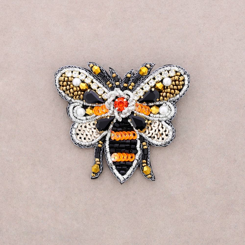 Sonata - Wholesale Brooch - Abejita Sequins Brooch3