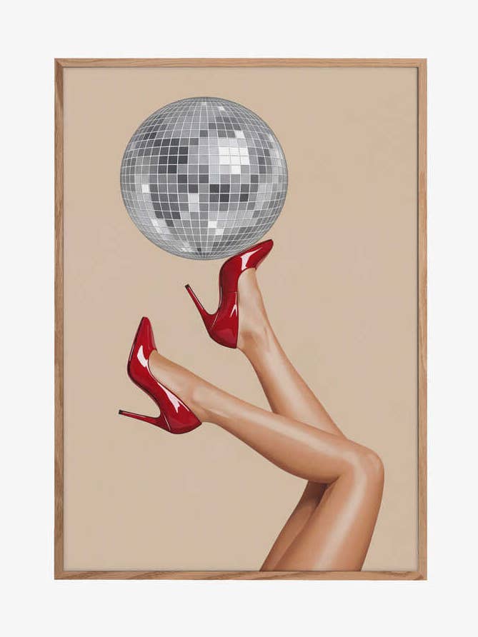 Stiletto Heels and Disco Ball for wholesale by Pictufy Wholesale