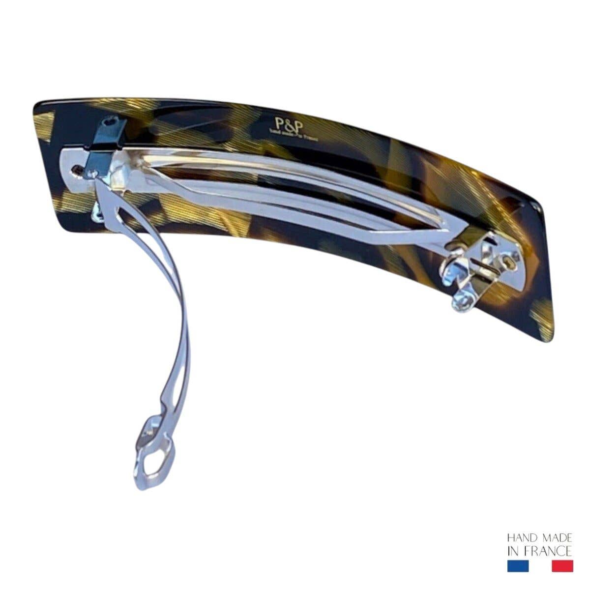 Pique et Pince - Wholesale Barrette - Women's - Hortance Golden Horn Hair Clip - Handmade in France3