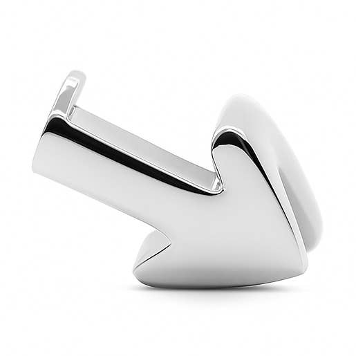 Arrow Charm Camino de Santiago Rhodium-Plated 925 Silver for wholesale by TALISMAN JEWELLERY (D&Fidanverdi, S.L.)