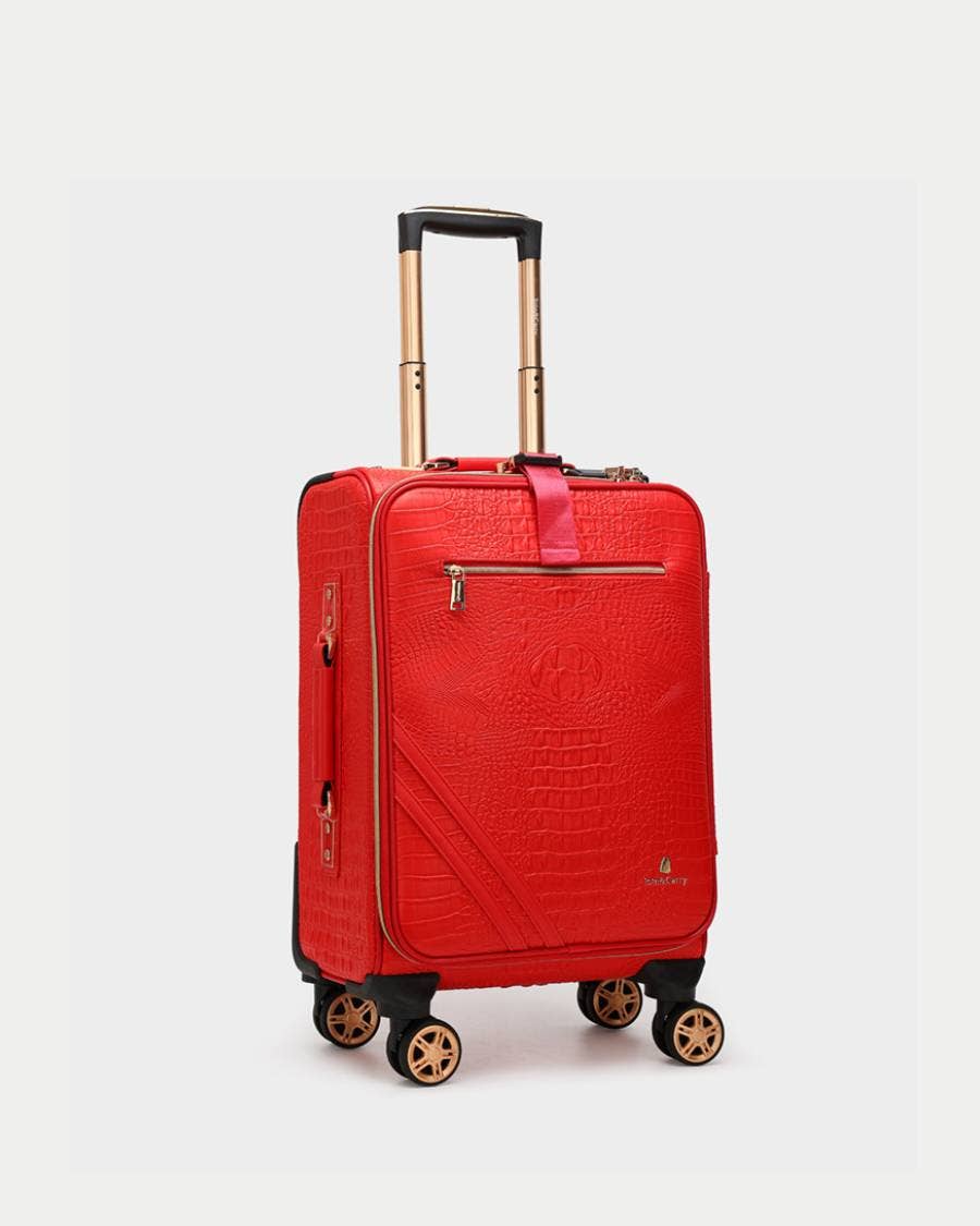Tote&Carry - Wholesale Luggage - Apollo 2 Suitcase 2 Piece Set in Red10