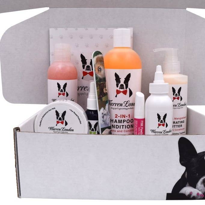 Warren London Dog Products - Wholesale Pet Grooming Set - Dog - Warren London Dog Gift Box8