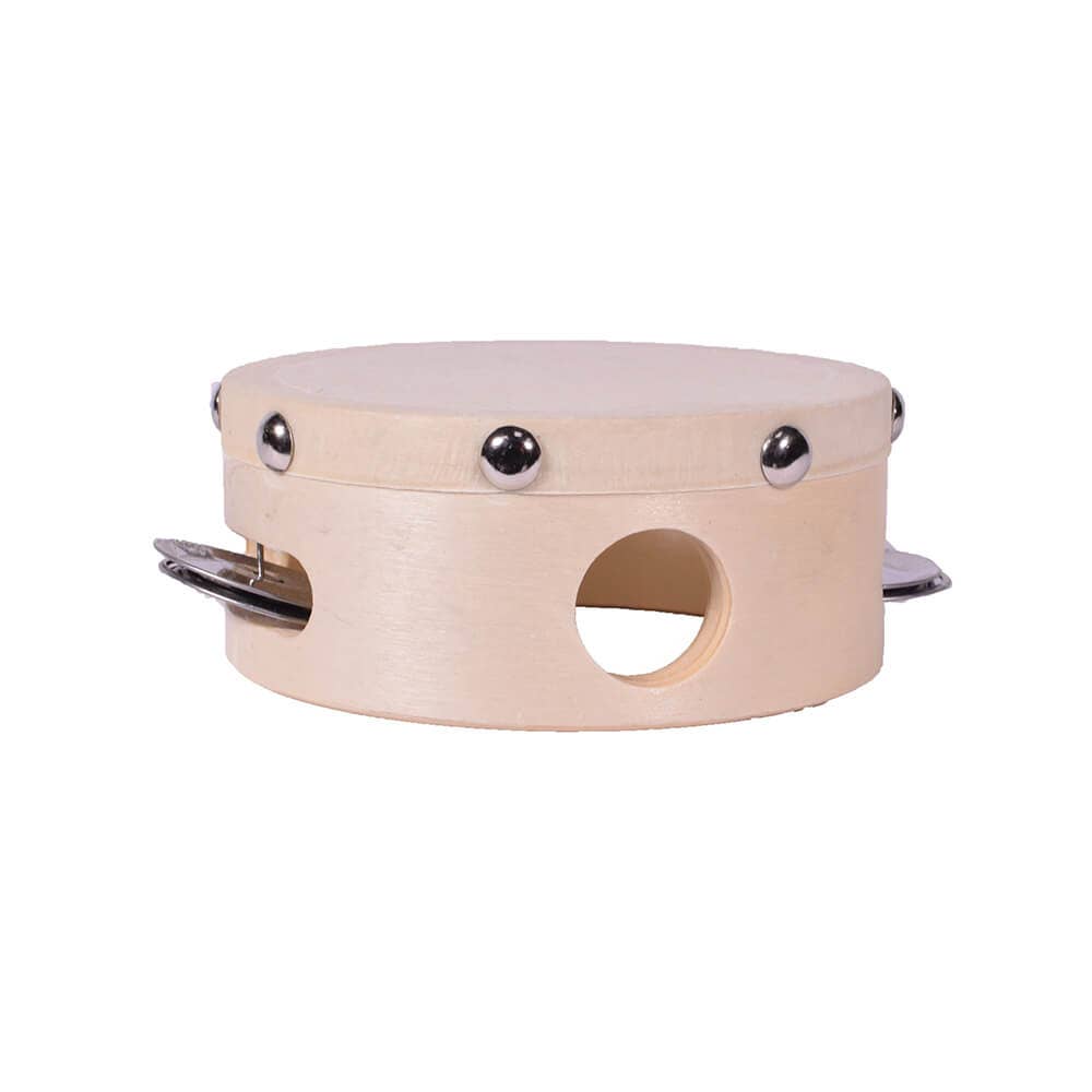 giftland - Wholesale Musical Instrument - Wooden Mini Tambourine 10cm1