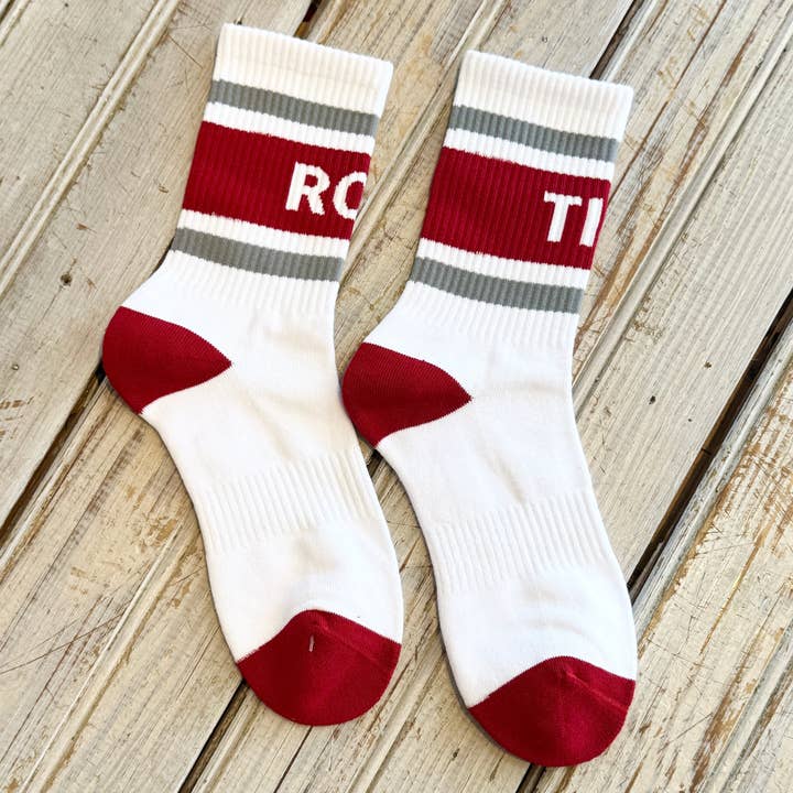 Roll Tide Varsity Sock for wholesale by Nola Mercantile