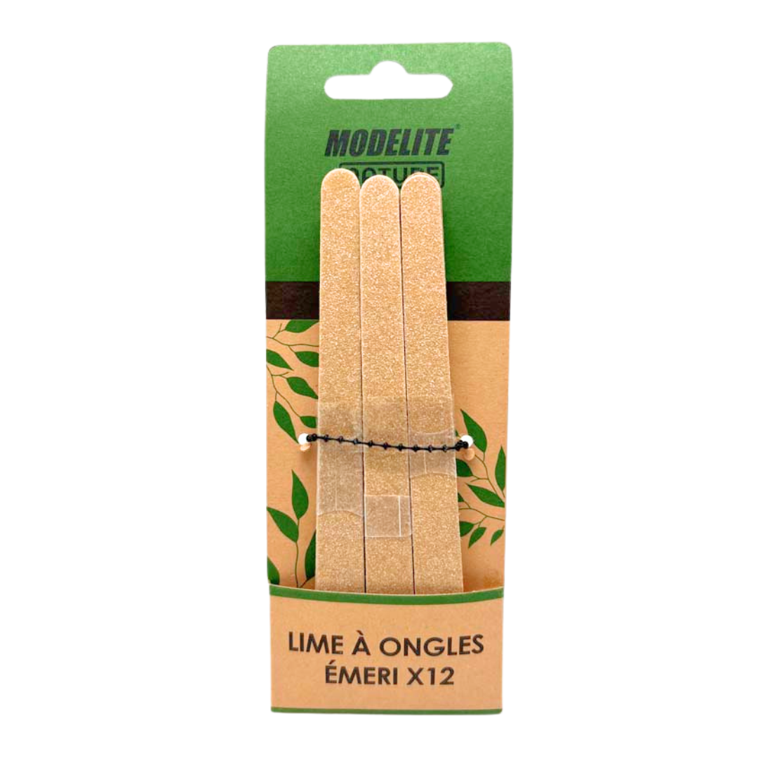 Les Laboratoires Bio Seasons - Wholesale Nail File - Wooden Nail Files x12 - Large Model1