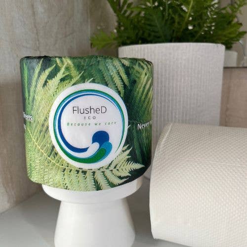 Flushed ECO - Wholesale Toilet Paper - 100% Bamboo Toilet Paper