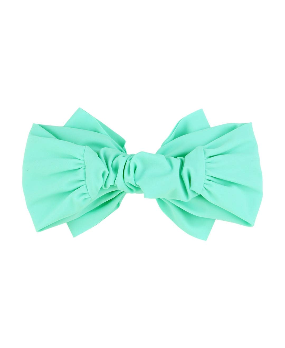 RuffleButts + RuggedButts - Wholesale Fashion Headband - Kids - Girls Island Blue Swim + Active Bow Headband2