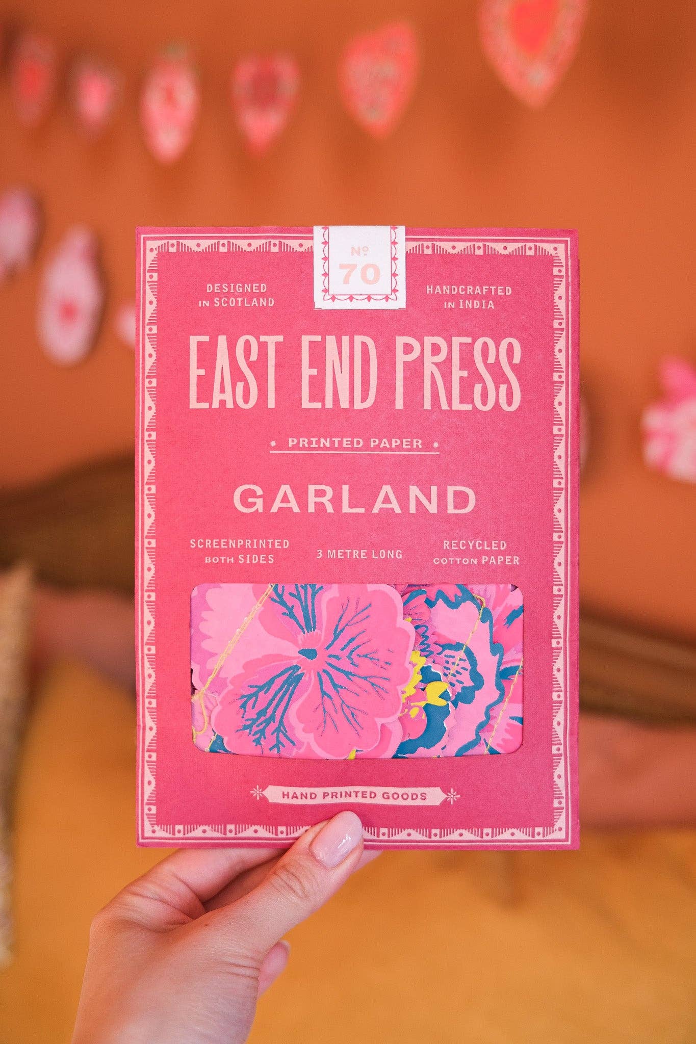 East End Press - Vente Fanion/guirlande - Guirlande Cousue de Jardin d'Été11