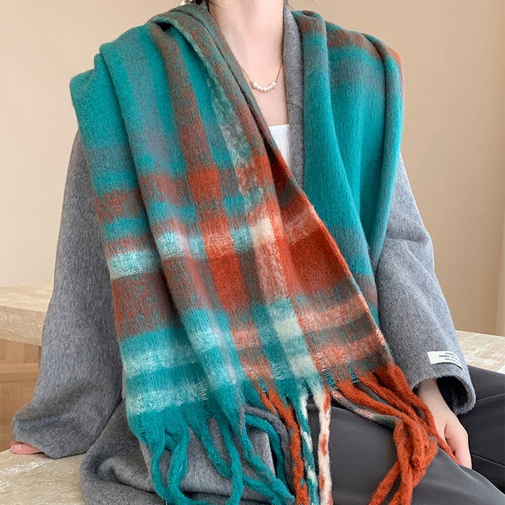 ACCITY - Wholesale Scarf - Women's - Plush AC Scarf – Thick Soft Winter Wrap_CWASC270147