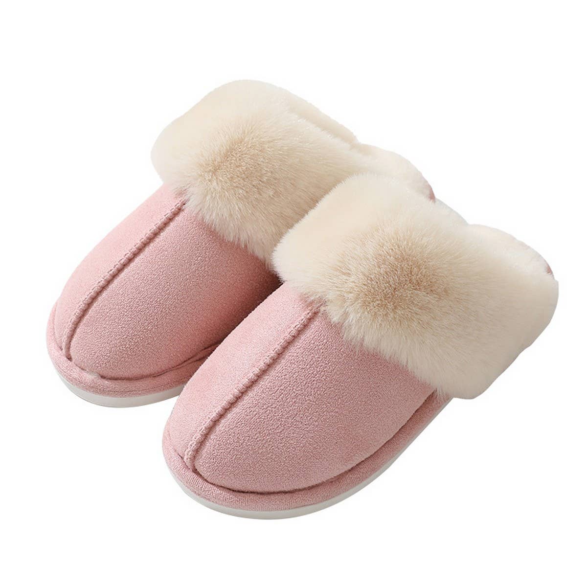 ACCITY - Wholesale Slippers - Women's - Fluffy Cozy Warm Soft House Slippers_CWSHS02532