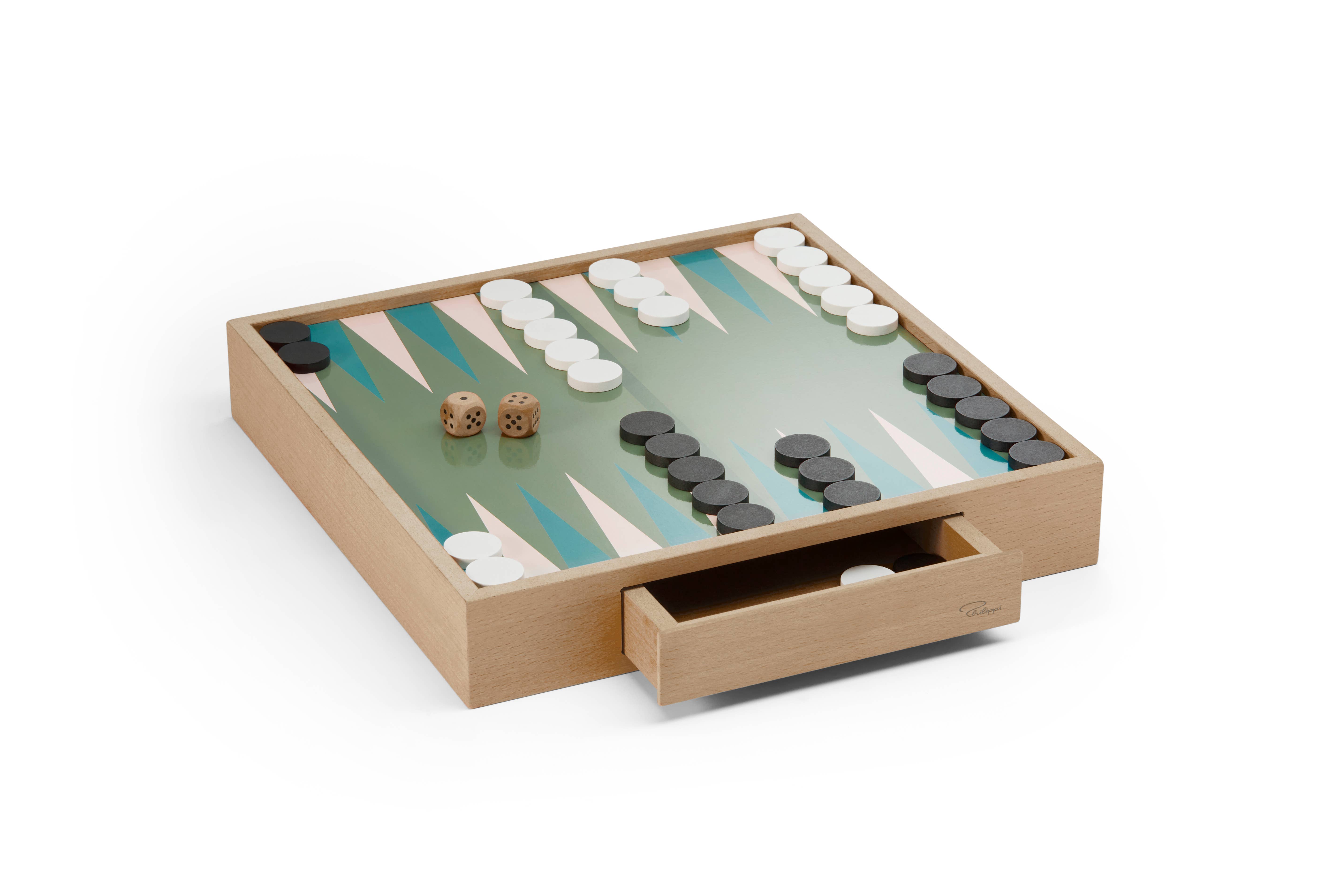 Philippi GmbH - Wholesale Board Game - Giovanni Backgammon/TicTacToe0