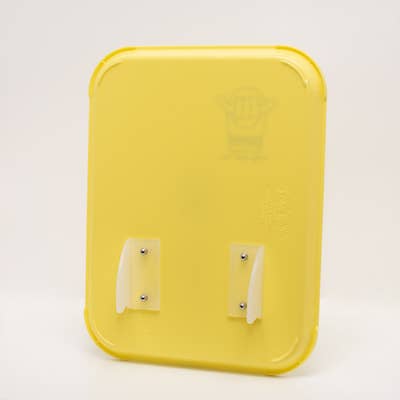Trayboard - "Fry Tray" 10in x 14in (Yellow) for wholesale by Tray Surf Co.