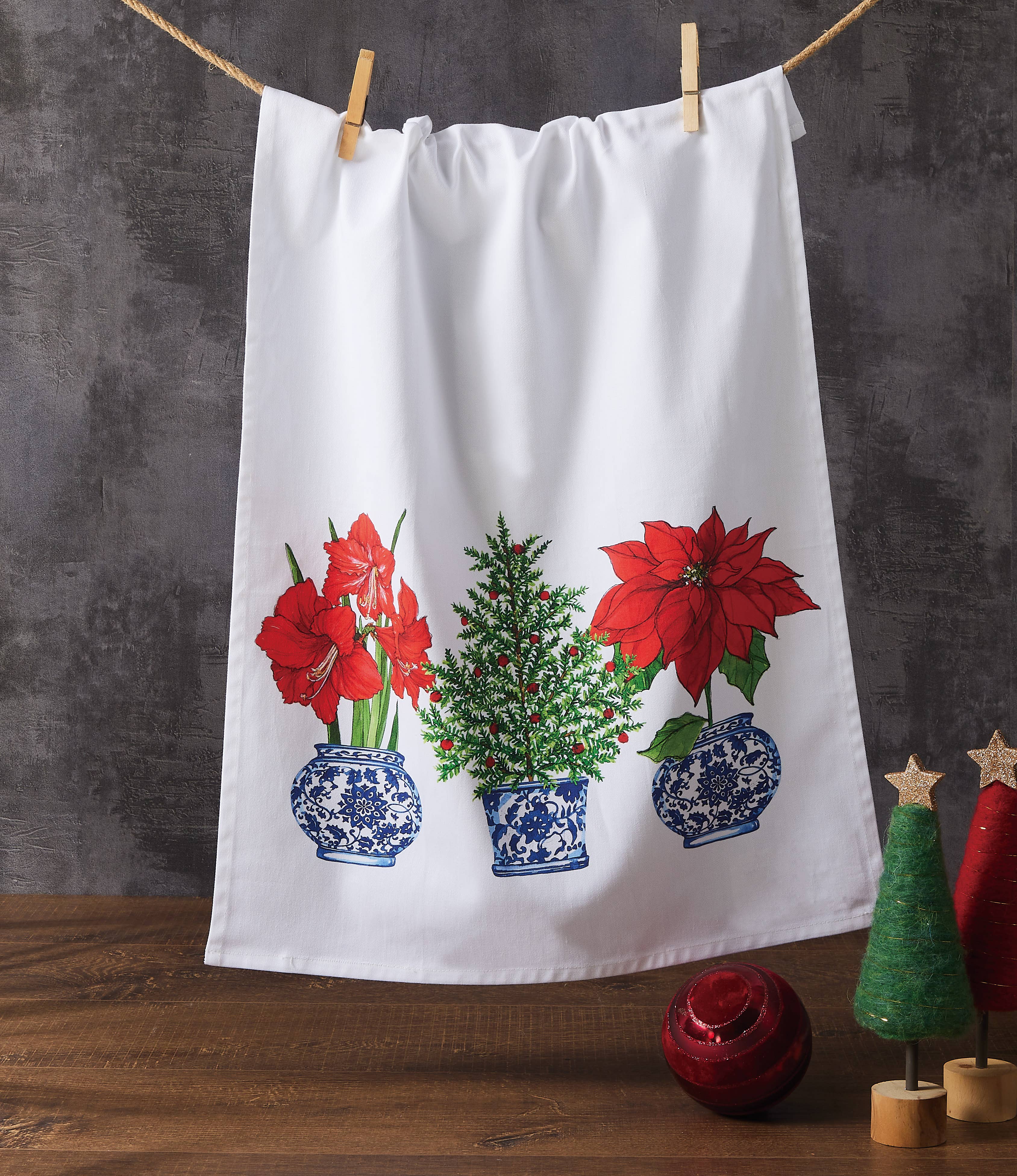 Peking Handicraft - Wholesale Tea Towel - Chinoiseries Kitchen Towel - Sally Eckman Roberts0