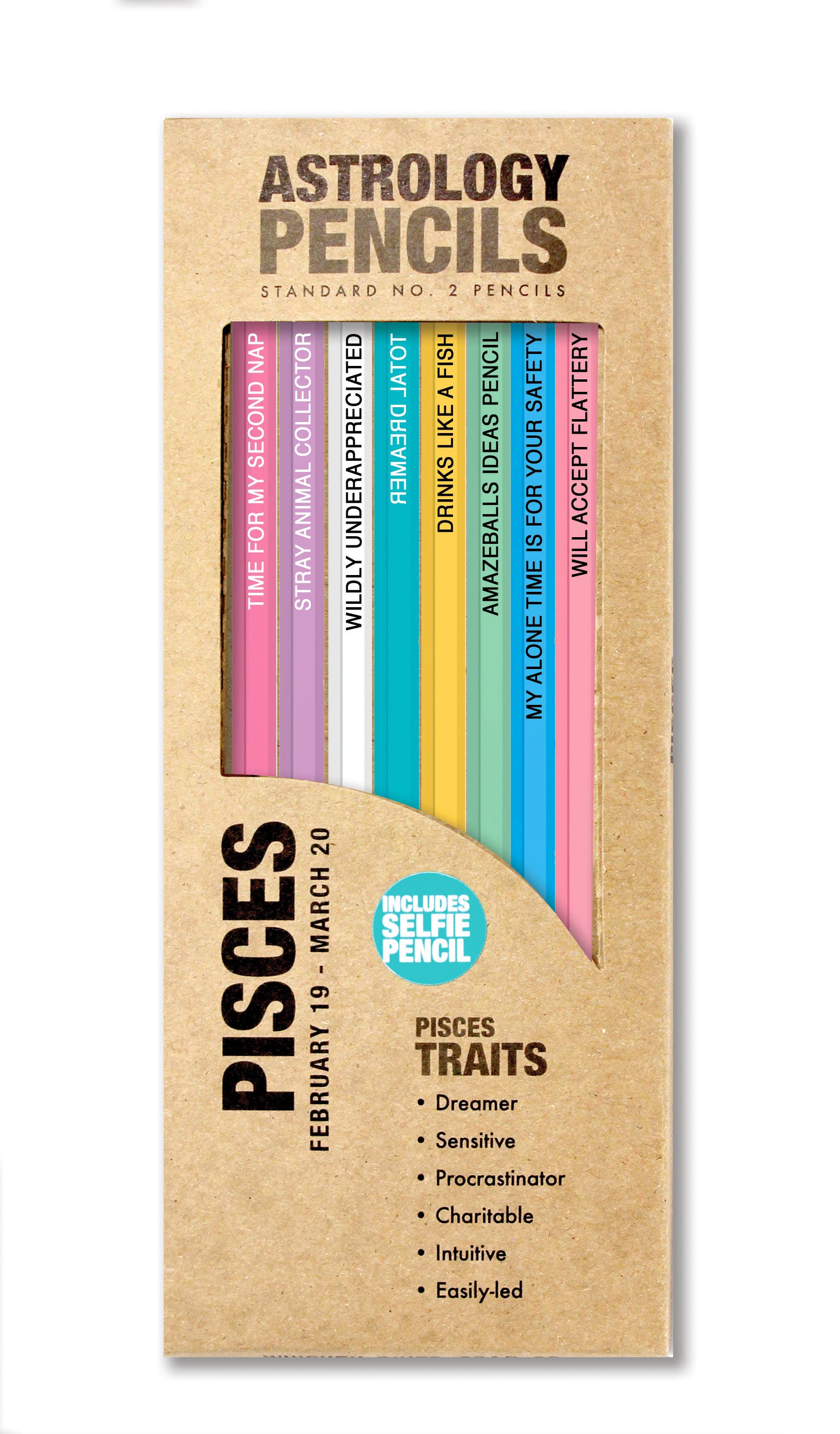 Whiskey River Soap Co. – Großhandel Bleistift – Astrologie-Bleistifte Vorpackung mit Display8
