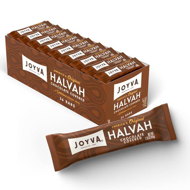 Long Island Candy Factory - Wholesale Chocolate Bar - Joyva Halvah Bars Chocolate 1.75 OUNCE 36 COUNT