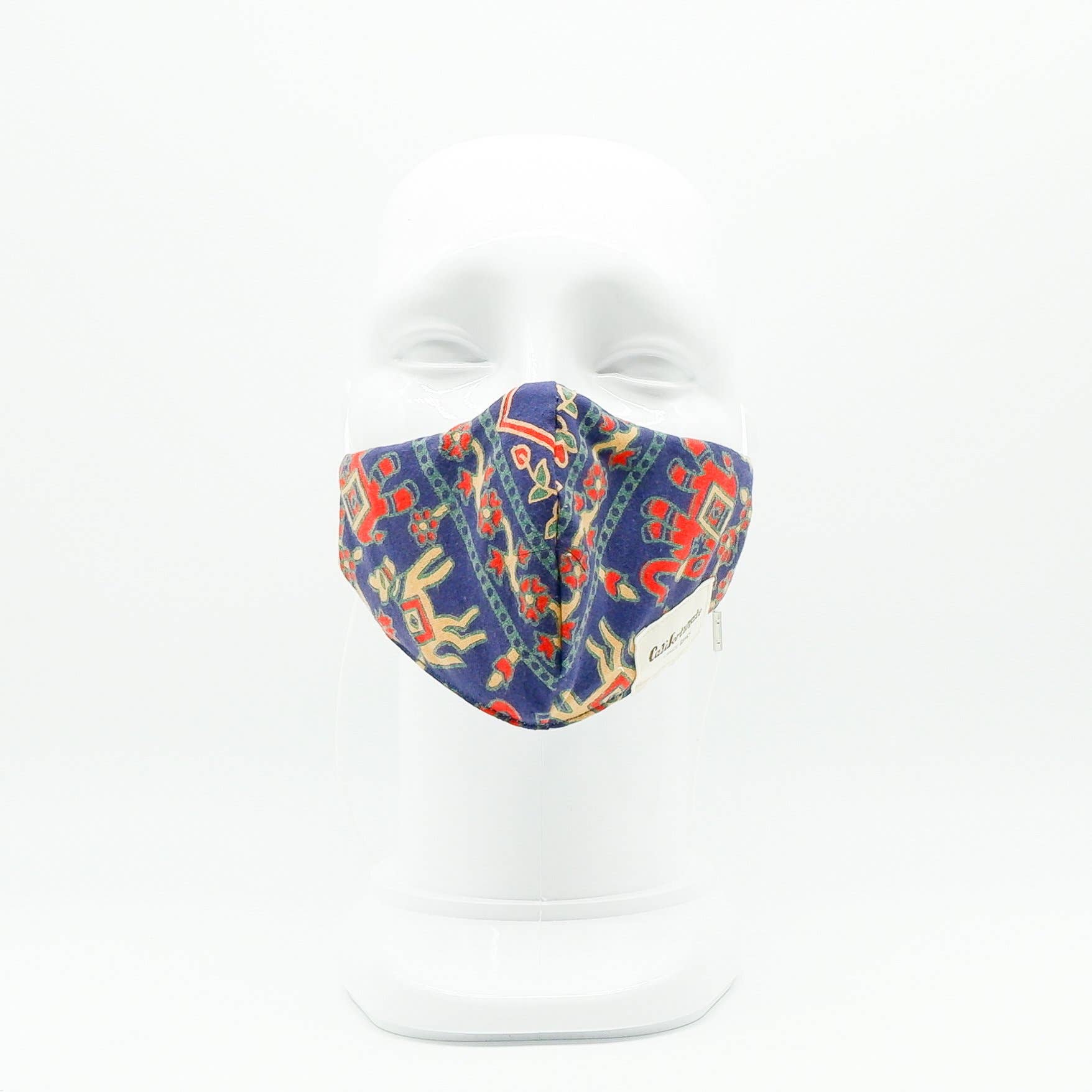 Maskdanna by Califortunate - Wholesale Non-Medical Disposable Mask - MVSK MANDALA PURPLE / RED0