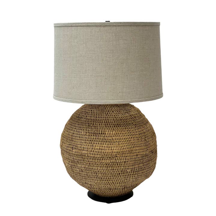 Buhera Basket Lamp #2 for wholesale by African Trading Partners