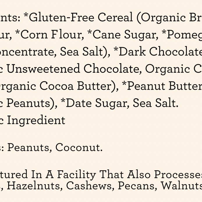 French Squirrel - Wholesale Granola - Bisous: Peanut Butter & Chocolate-Coated GF Cereal (12 BAGS)3