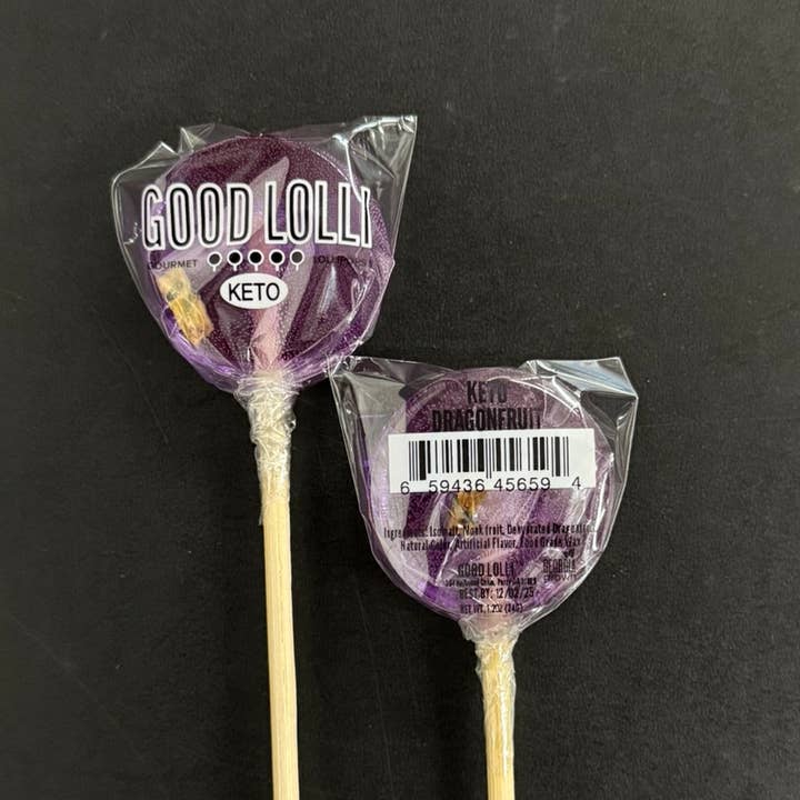 Good Lolli - Wholesale Lollipop - KETO DRAGONFRUIT LOLLIPOP