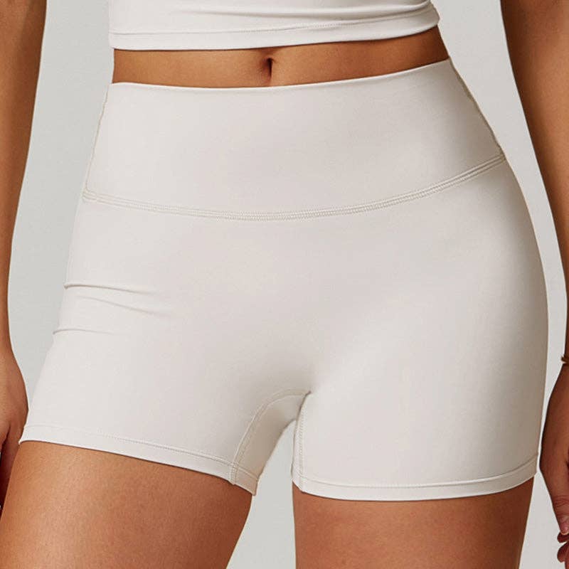 WONDERXFANS – Engroshandel Træningsshorts – til kvinder – Hurtigtørrende højtaljede cykel- og løbeshorts med slank pasform11