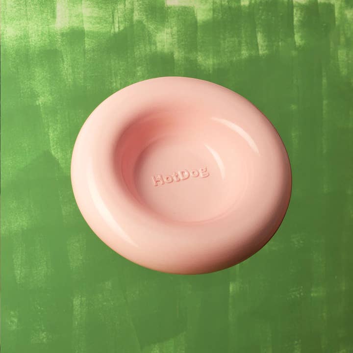 HotDog Pets - Wholesale Pet Bowl - Cat/Dog - Pink ceramic dog feeder1