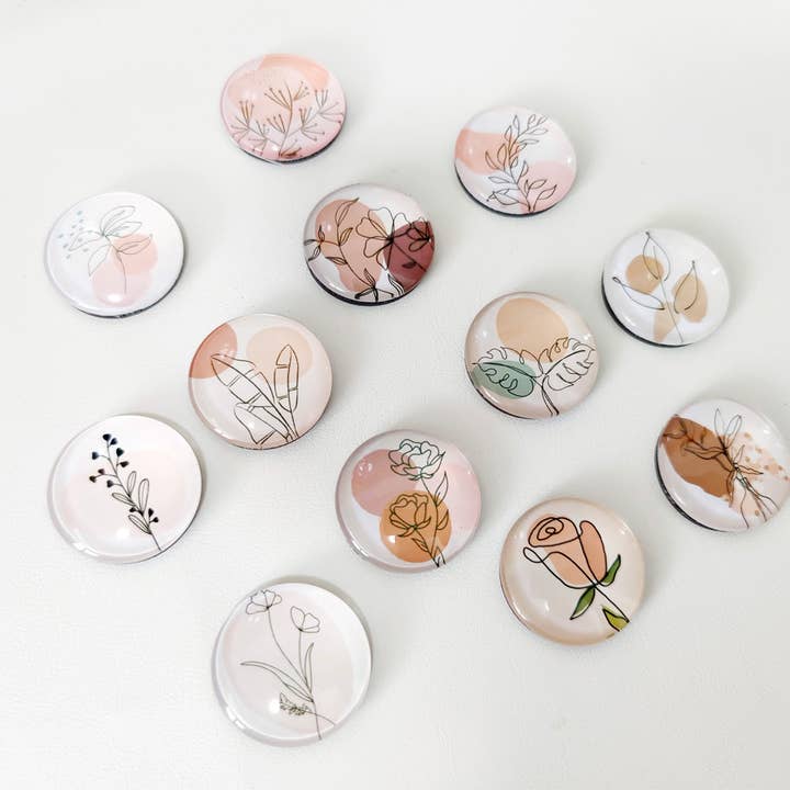 Floral Magnet 12 Asst for wholesale by Ailly's garden