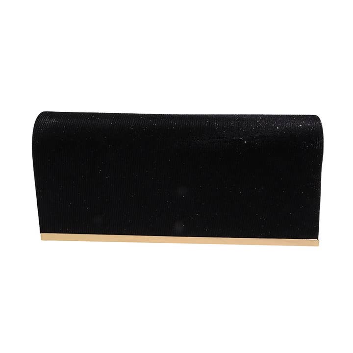 Elegant party bag with metallic trim for wholesale by Domoflor s.l