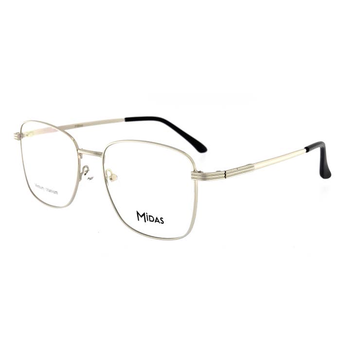 Unisex Volledig Rand Titanium Bril Montuur voor wholesale door Midas Eyewear