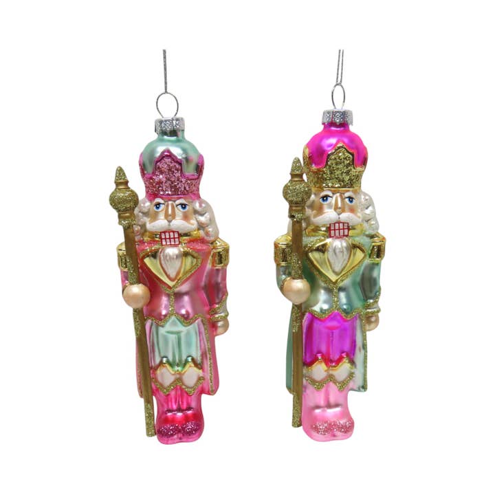 December Diamonds - Wholesale Ornament Set - 2 Asst Bright Nutcracker Orn1
