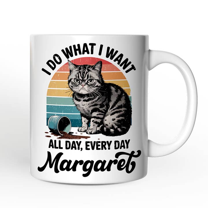 OrnamentallyYou - Wholesale Coffee mug - I Do What I Want Cat Gift Mug5
