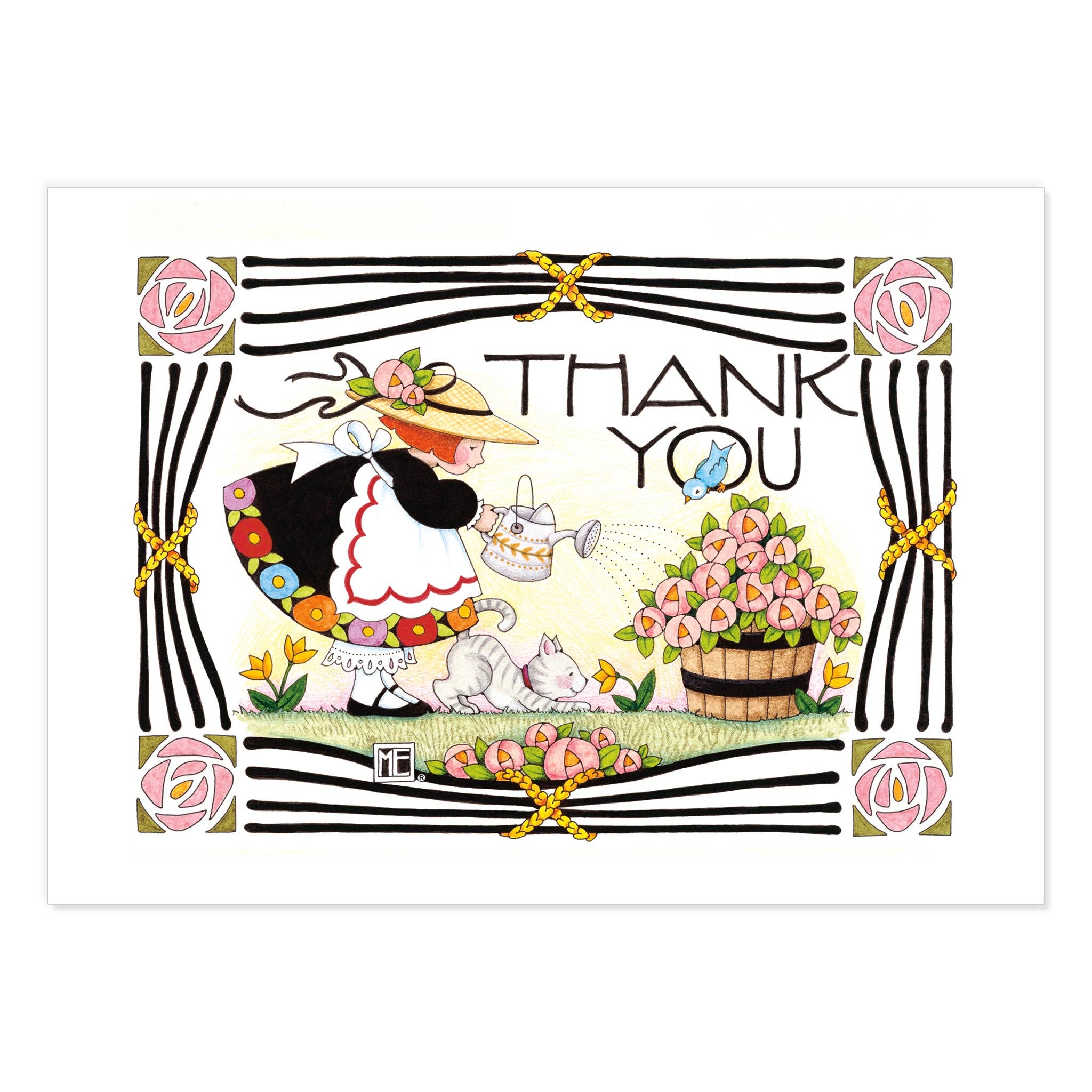 Mary Engelbreit Studios - Wholesale Postcard - Thank You Postcards6