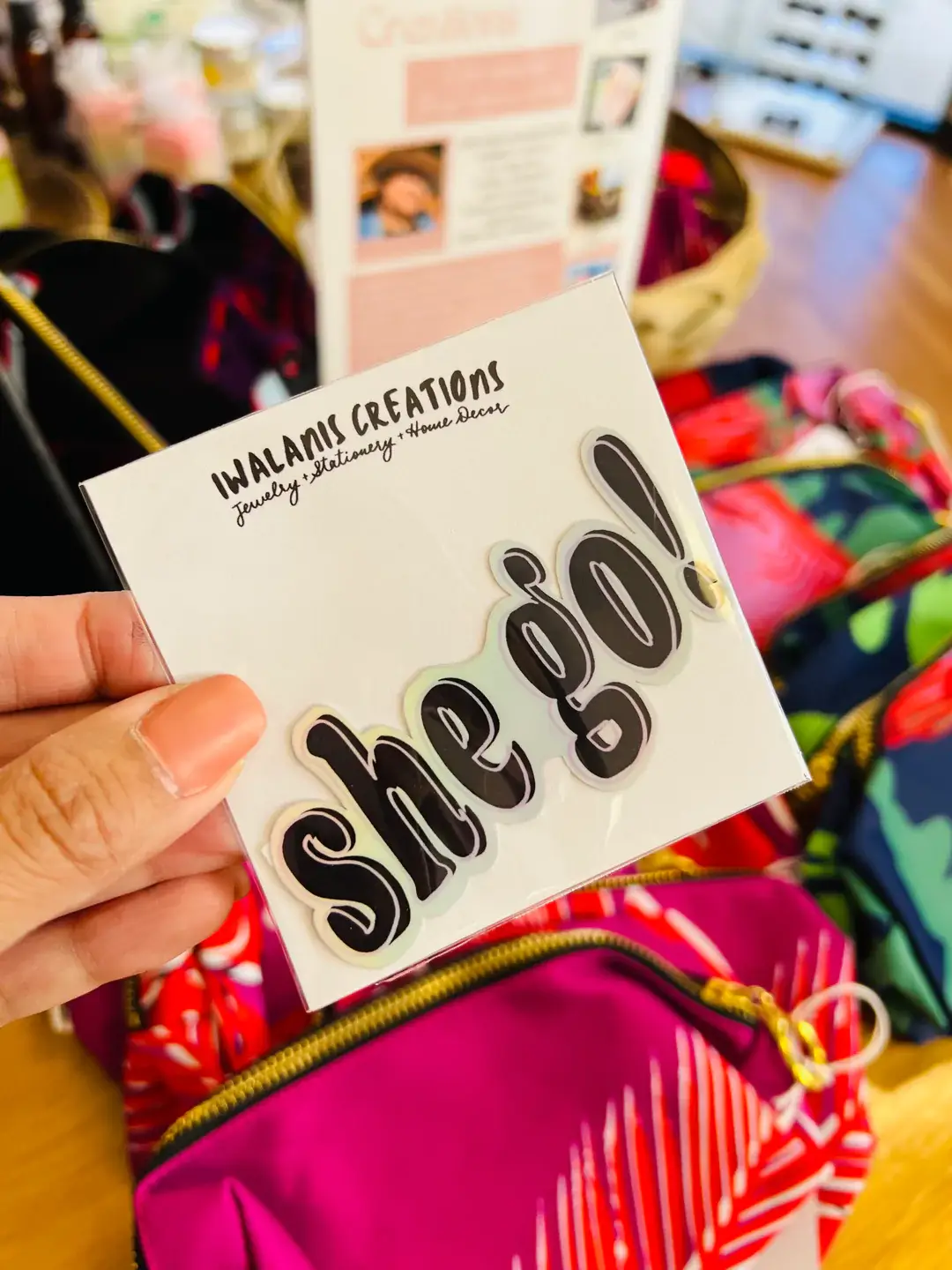 Iwalanis Creations - Wholesale Sticker - Holographic Pidgin Stickers2