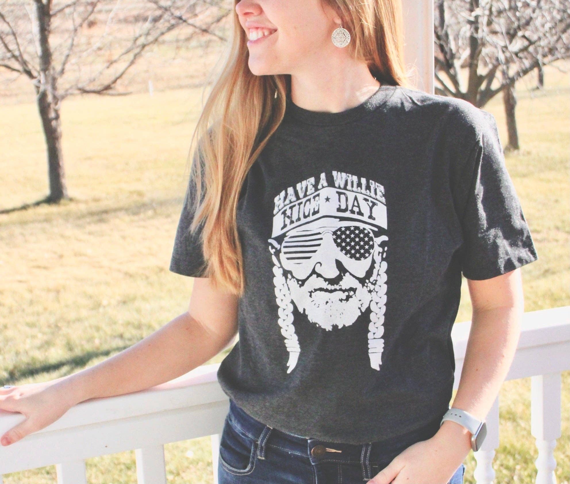 dkhandmade - Wholesale Screen Printed T-Shirt - Women's - HAVE A WILLIE NICE DAY T-SHIRT5