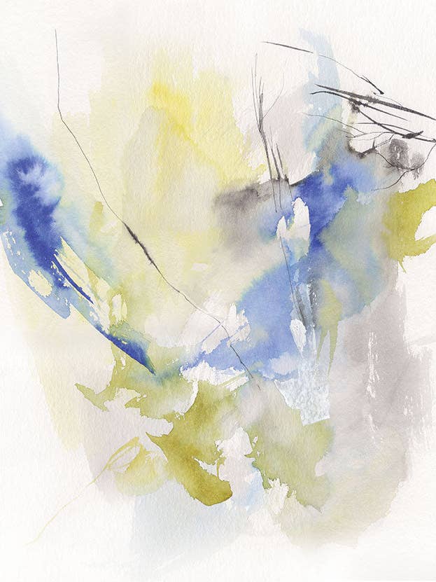Aquarelle The Rise pour la vente par Araceli García Illustration