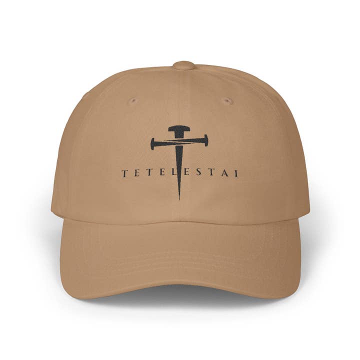 Seeds of Truth Designs - Wholesale Baseball Cap - Unisex - Minimalist Tetelestai Dad Cap, Casual Unisex Gift2